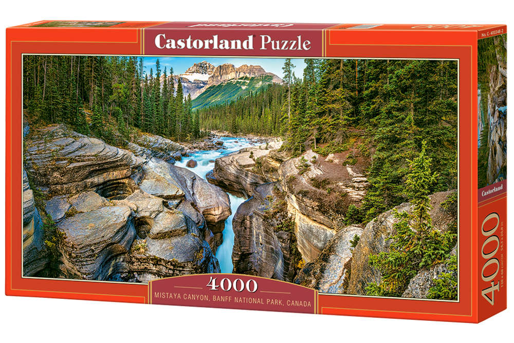 Castorland - Mistaya Canyon, Banff National Park - 4000 Teile Puz - Nur CHF 41.90! Jetzt kaufen auf fluxed.ch