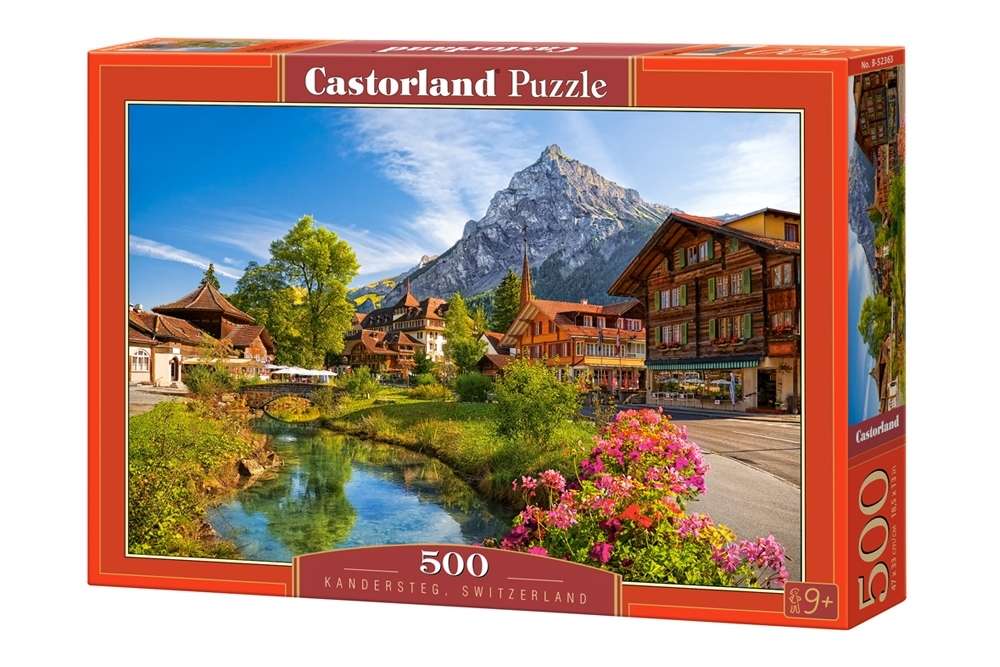 Castorland - Kandersteg, Schweiz - 500 Teile Puzzle - ab 9 Jahren - Nur CHF 13.90! Jetzt kaufen auf fluxed.ch