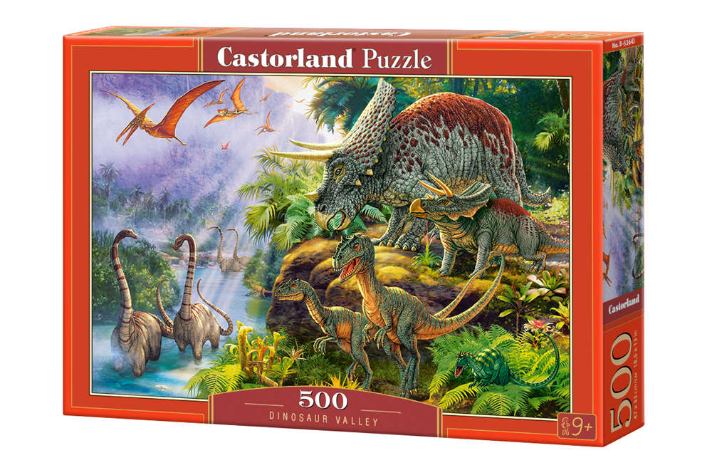 Castorland - Dinosaur Valley - 500 Teile Puzzle - Nur CHF 13.90! Jetzt kaufen auf fluxed.ch