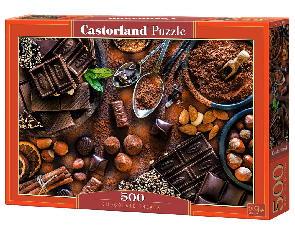 Castorland - Chocolate Treats - 500 Teile Puzzle - Nur CHF 13.90! Jetzt kaufen auf fluxed.ch