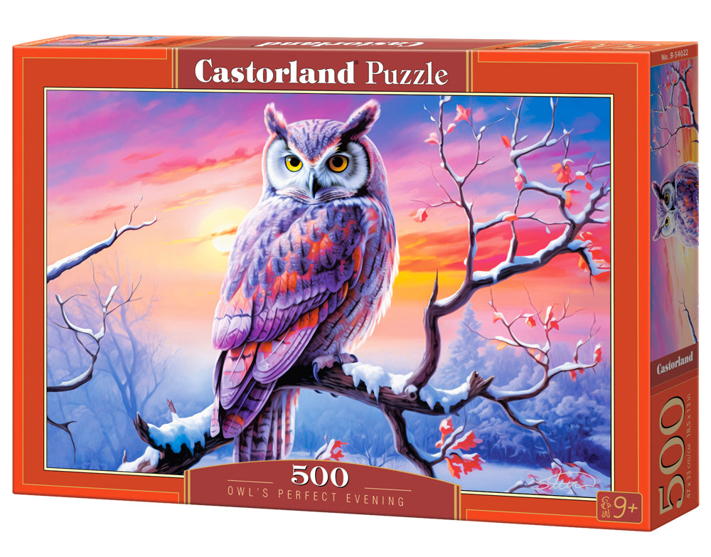 Castorland - Owl`s Perfect Evening - 500 Teile Puzzle - Nur CHF 13.90! Jetzt kaufen auf fluxed.ch