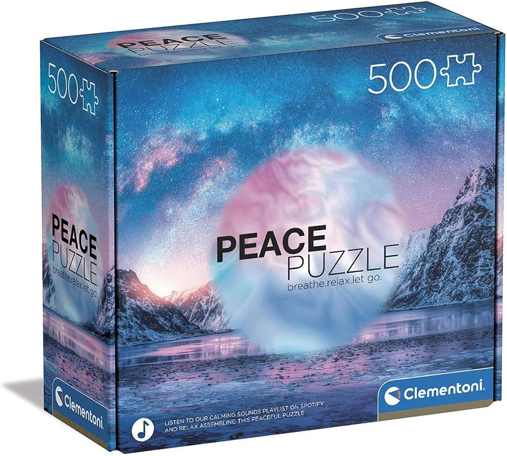 Clementoni - Light Blue - 500 Teile Peace Puzzle - Nur CHF 14.90! Jetzt kaufen auf fluxed.ch