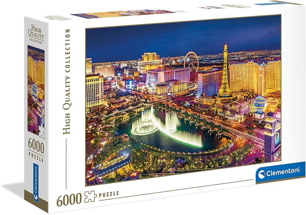 Clementoni - Las Vegas - 6000 Teile Puzzle - Nur CHF 64.90! Jetzt kaufen auf fluxed.ch