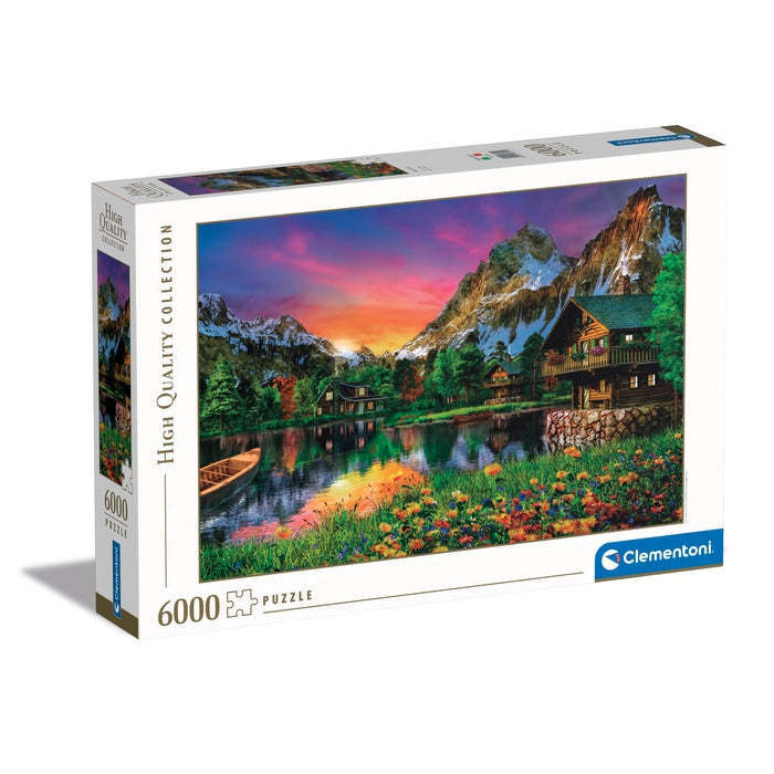 Clementoni - See in den Alpen - 6000 Teile Puzzle - Nur CHF 64.90! Jetzt kaufen auf fluxed.ch