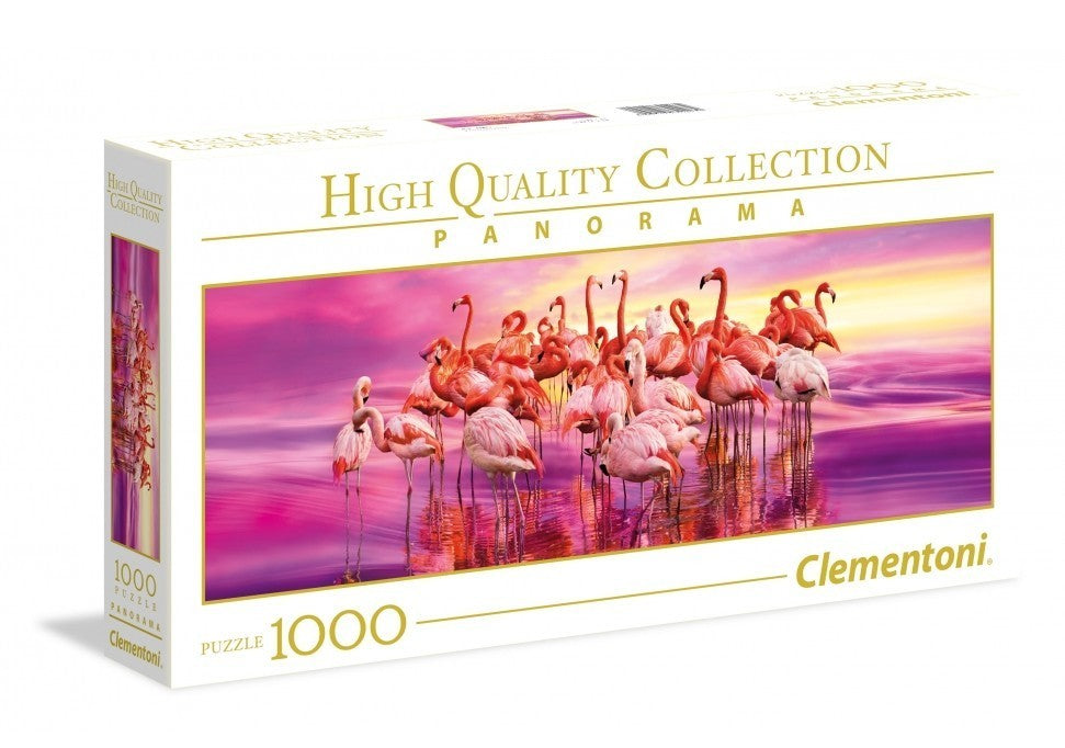 Clementoni - Flamingo Tanz - 1000 Teile Panoramapuzzle - Nur CHF 18.90! Jetzt kaufen auf fluxed.ch