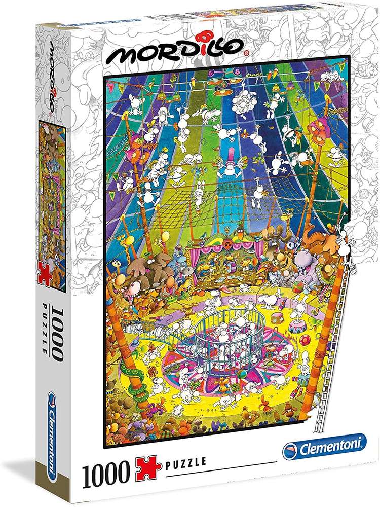 Clementoni - The Show - Mordillo - 1000 Teile Puzzle - Nur CHF 18.90! Jetzt kaufen auf fluxed.ch