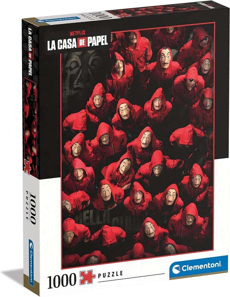 Clementoni - La Casa de Papel - 1000 Teile Puzzle - Nur CHF 18.90! Jetzt kaufen auf fluxed.ch