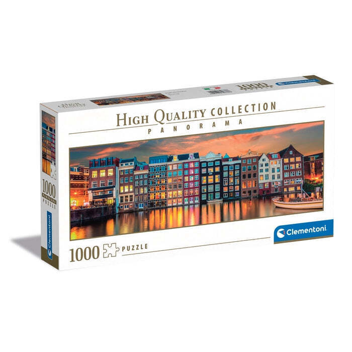 Clementoni - Bright Amsterdam - 1000 Teile Panorama Puzzle - Nur CHF 18.90! Jetzt kaufen auf fluxed.ch