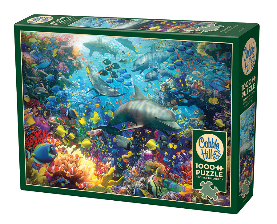 Cobble Hill - Vibrant Sea - 1000 Teile Puzzle - Nur CHF 21.90! Jetzt kaufen auf fluxed.ch