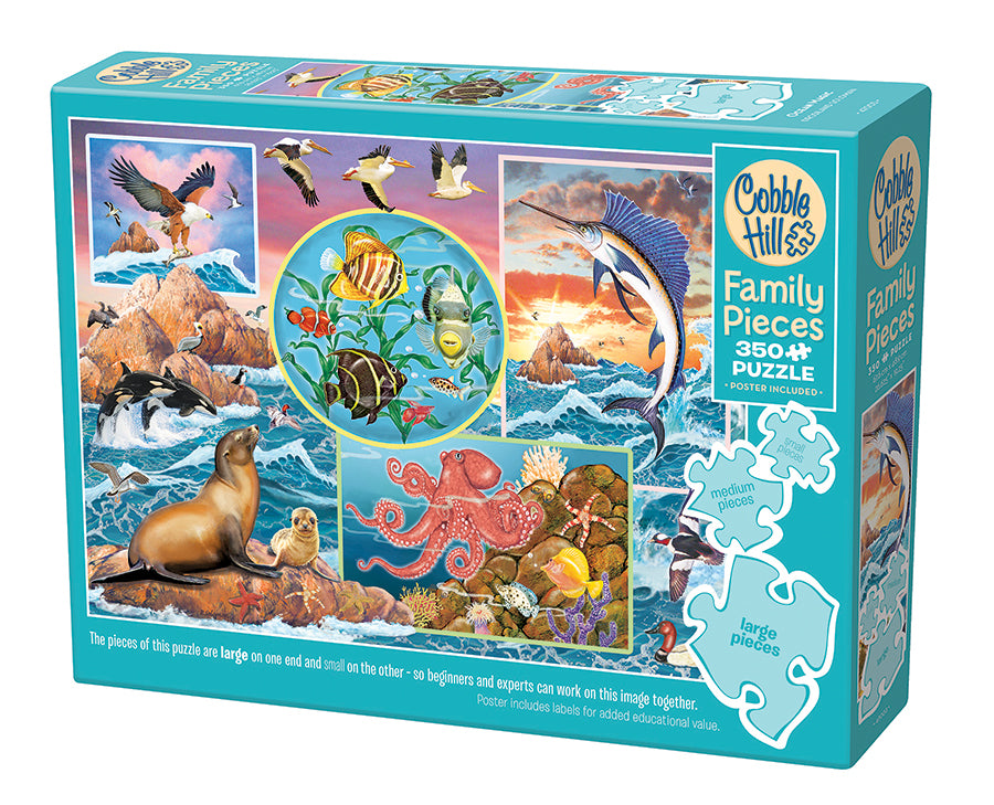 Cobble Hill - Ocean Magic - 350 Teile Family Puzzle - Nur CHF 19.90! Jetzt kaufen auf fluxed.ch