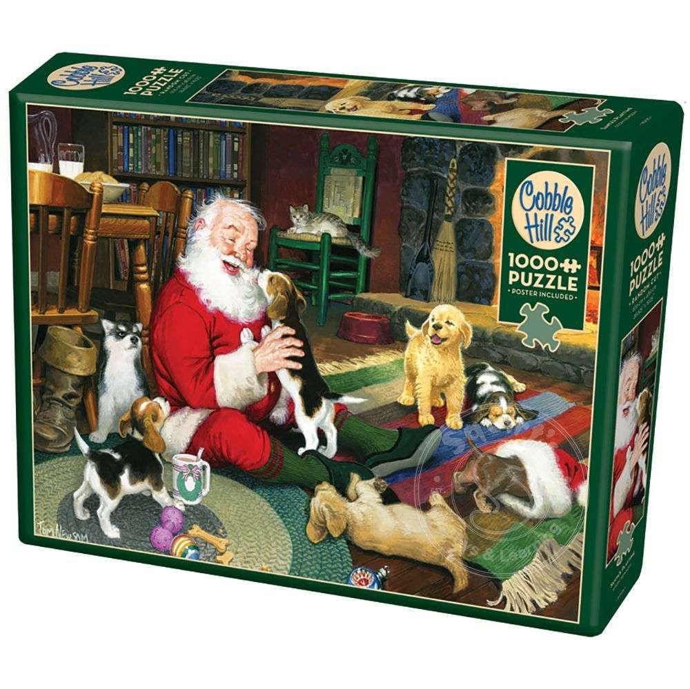 Cobble Hill - Santa`s Playtime - 1000 Teile Puzzle - Nur CHF 21.90! Jetzt kaufen auf fluxed.ch