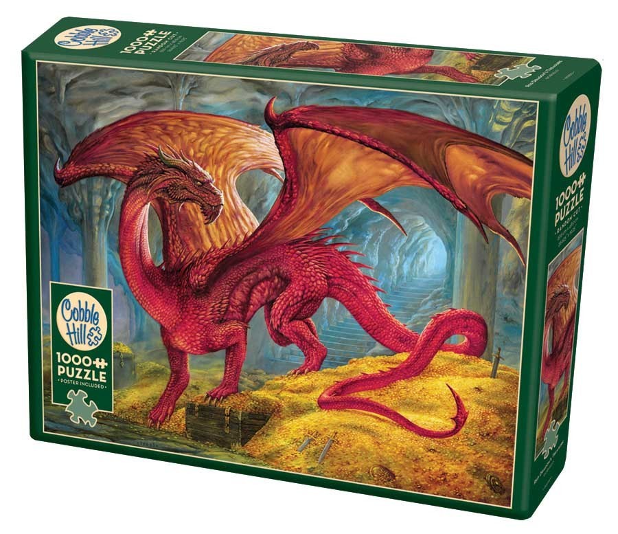 Cobble Hill - Red Dragon`s Treasure - 1000 Teile Puzzle - Nur CHF 21.90! Jetzt kaufen auf fluxed.ch