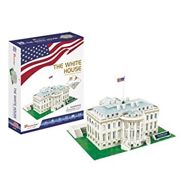 CubicFun 3D-Puzzle - The White House - 56 Teile - Nur CHF 10! Jetzt kaufen auf fluxed.ch