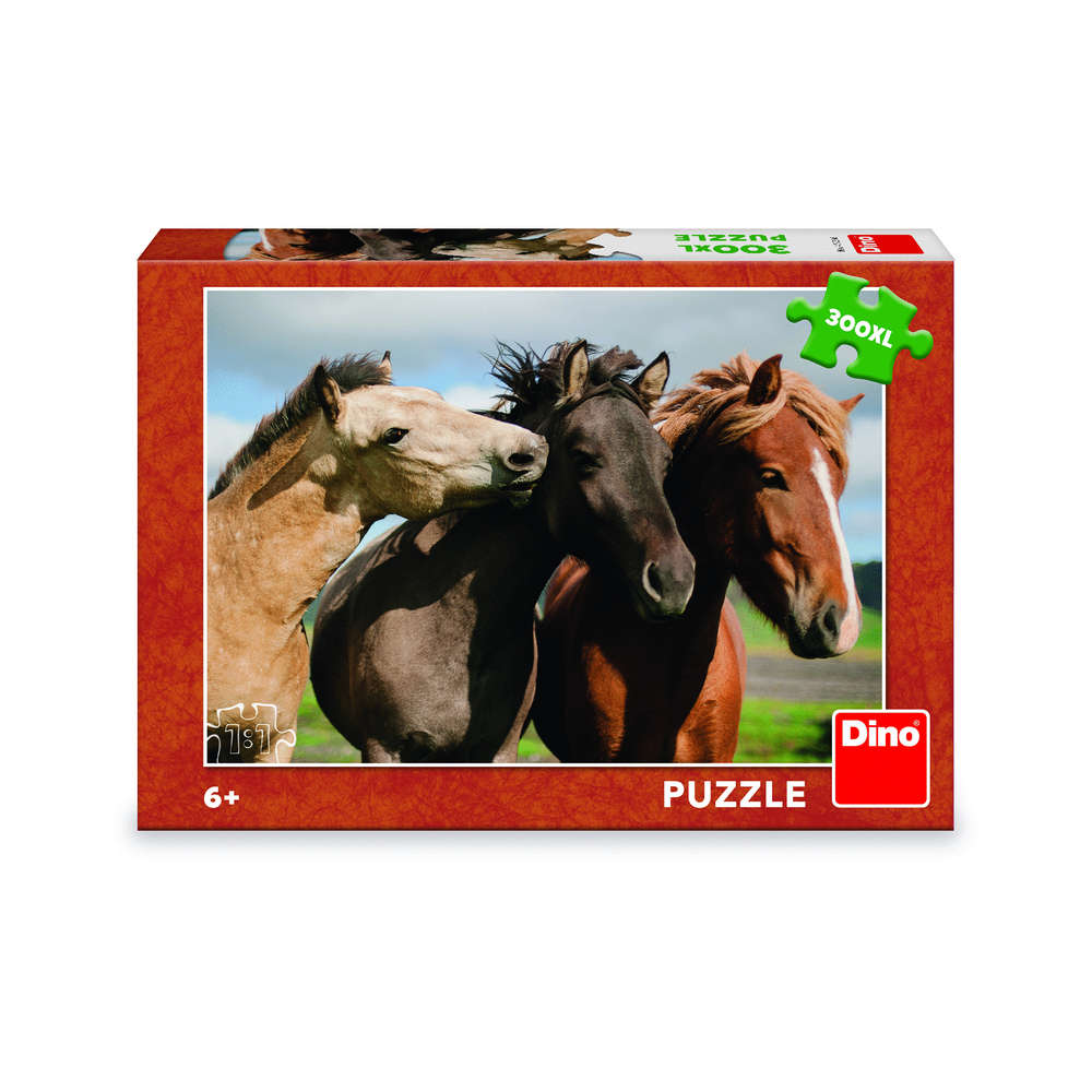 Dino - Pferde - 300 XL-Teile Puzzle - Nur CHF 13.90! Jetzt kaufen auf fluxed.ch