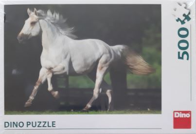 Dino - Weisses Pferd - 500 Teile Puzzle - Nur CHF 11.15! Jetzt kaufen auf fluxed.ch