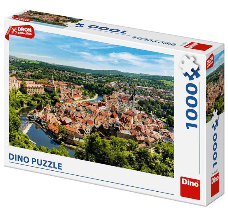 Dino - Cesky Krumlov, Tschechische Republik - 1000 Teile Puzzle - Nur CHF 18.90! Jetzt kaufen auf fluxed.ch