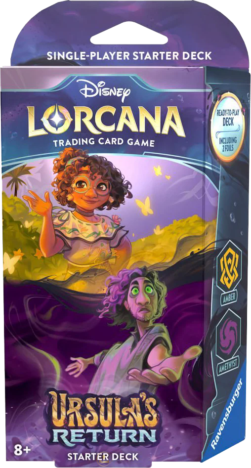 Disney Lorcana: Ursula's Return - Starter Deck Amber and Amethyst - Nur CHF 19.90! Jetzt kaufen auf fluxed.ch