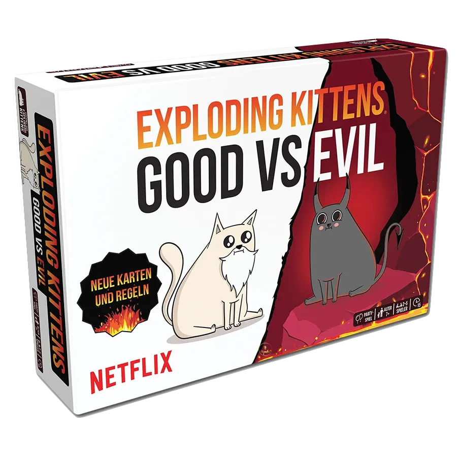 Exploding Kittens Good vs Evil - Nur CHF 33.90! Jetzt kaufen auf fluxed.ch