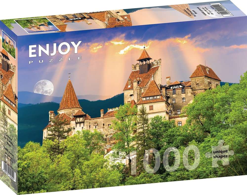 Enjoy Puzzle - Dracula`s Castle and Moon - 1000 Teile Puzzle - Nur CHF 19.90! Jetzt kaufen auf fluxed.ch