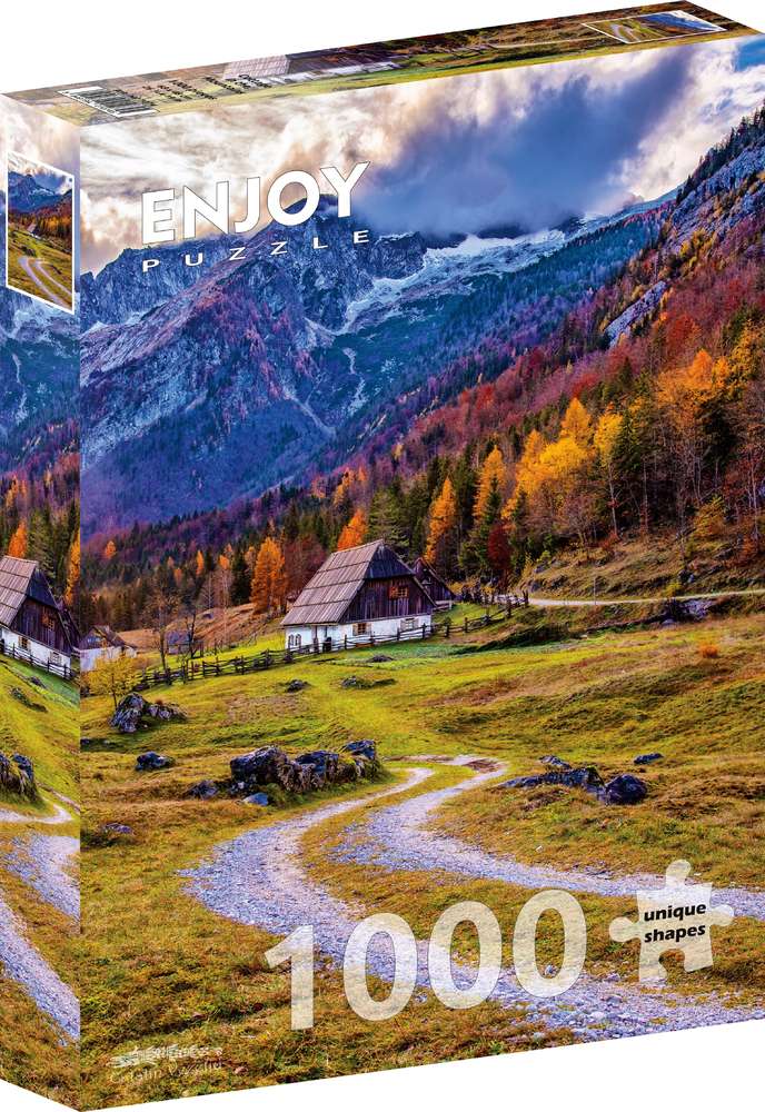 Enjoy Puzzle - Cottage in the Mountains - 1000 Teile Puzzle - Nur CHF 19.90! Jetzt kaufen auf fluxed.ch