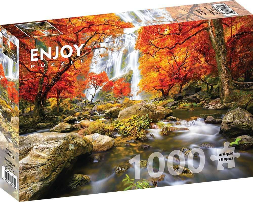 Enjoy Puzzle - Autumn Waterfall - 1000 Teile Puzzle - Nur CHF 19.90! Jetzt kaufen auf fluxed.ch