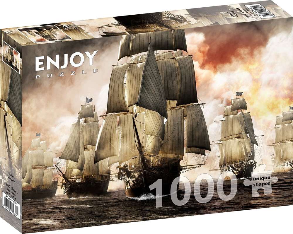 Enjoy Puzzle - Pirates Victory - 1000 Teile Puzzle - Nur CHF 19.90! Jetzt kaufen auf fluxed.ch