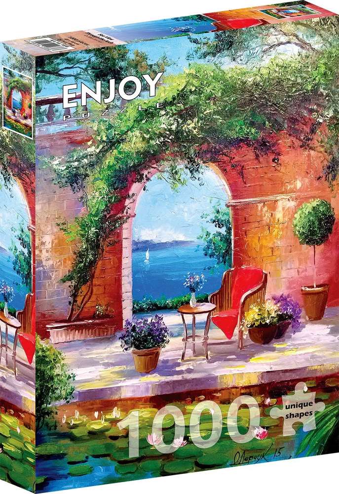 Enjoy Puzzle - Sea View Through the Arch - 1000 Teile Puzzle - Nur CHF 19.90! Jetzt kaufen auf fluxed.ch