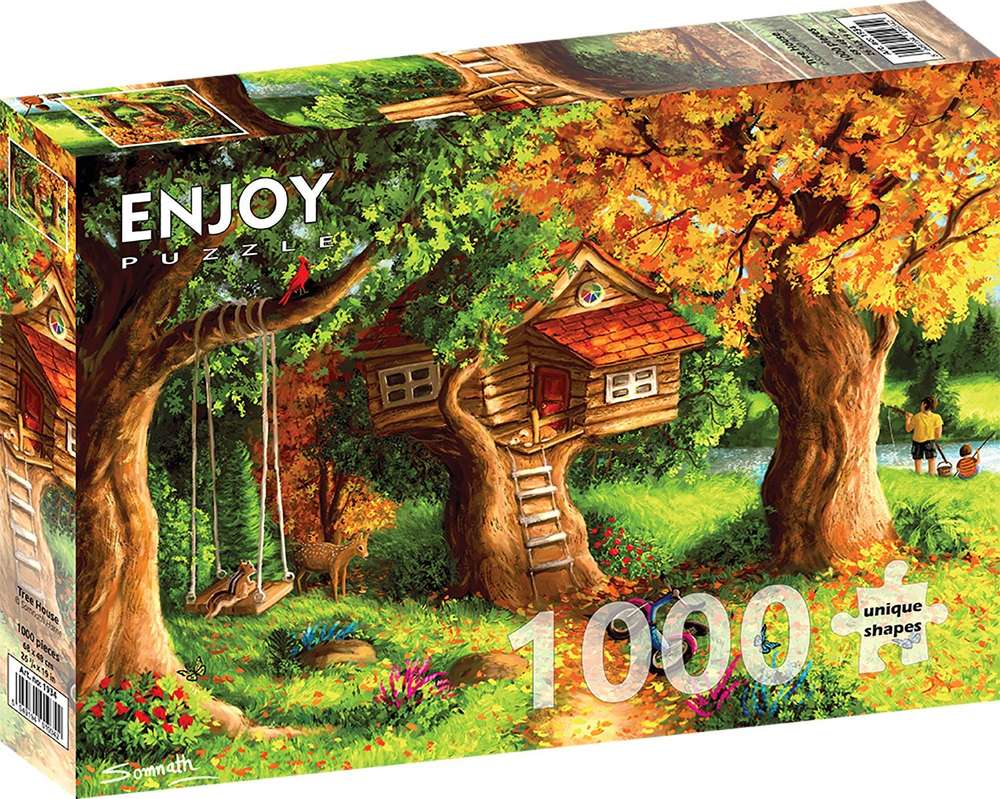 Enjoy Puzzle - Tree House - 1000 Teile Puzzle - Nur CHF 19.90! Jetzt kaufen auf fluxed.ch