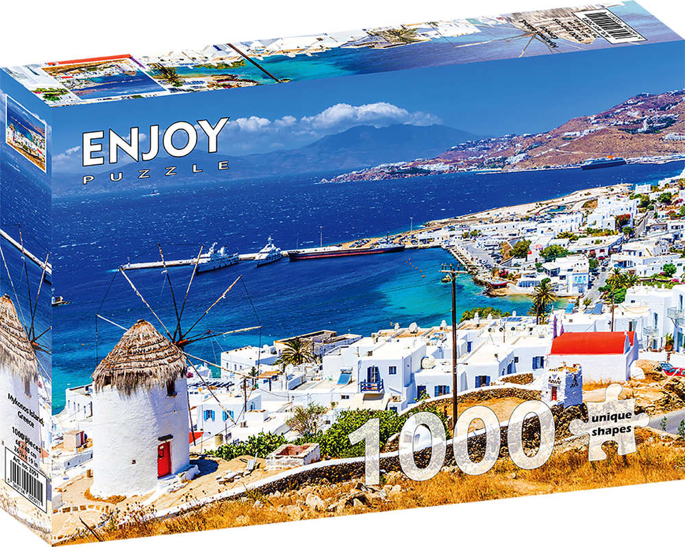 Enjoy Puzzle - Mykonos Island, Greece - 1000 Teile Puzzle - Nur CHF 19.90! Jetzt kaufen auf fluxed.ch
