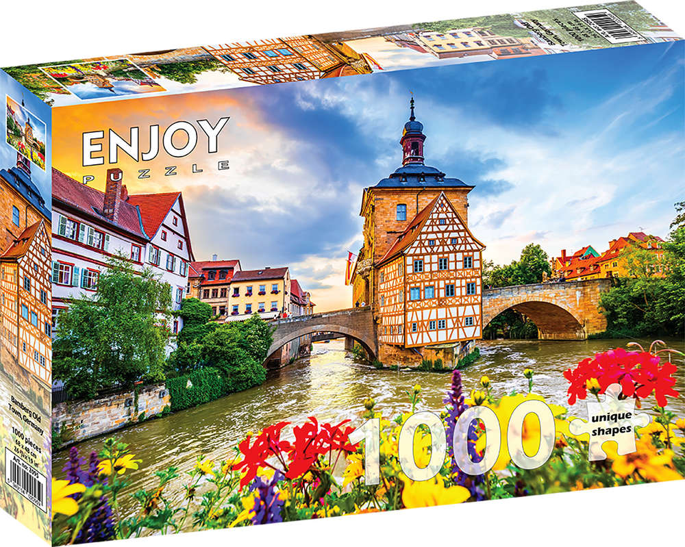 Enjoy Puzzle - Bamberg Old Town, Germany - 1000 Teile Puzzle - Nur CHF 19.90! Jetzt kaufen auf fluxed.ch