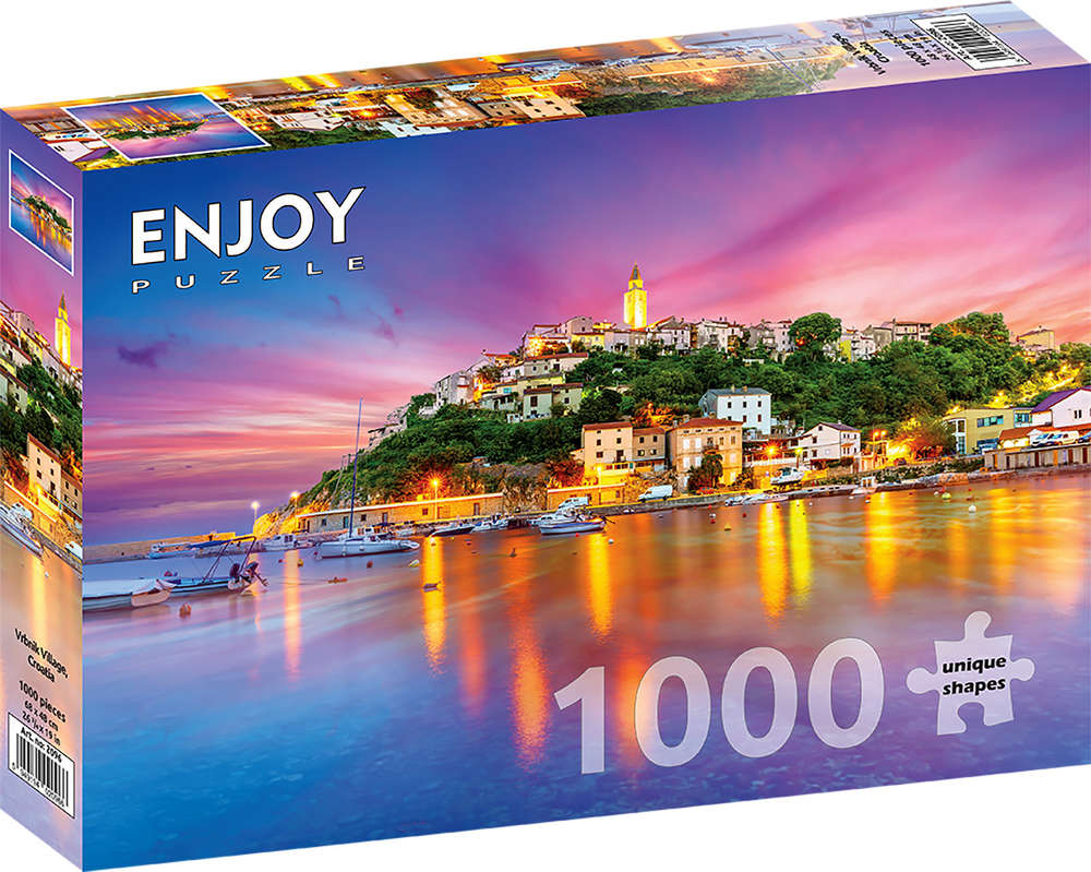 Enjoy Puzzle - Vrbnik Village, Croatia - 1000 Teile Puzzle - Nur CHF 19.90! Jetzt kaufen auf fluxed.ch