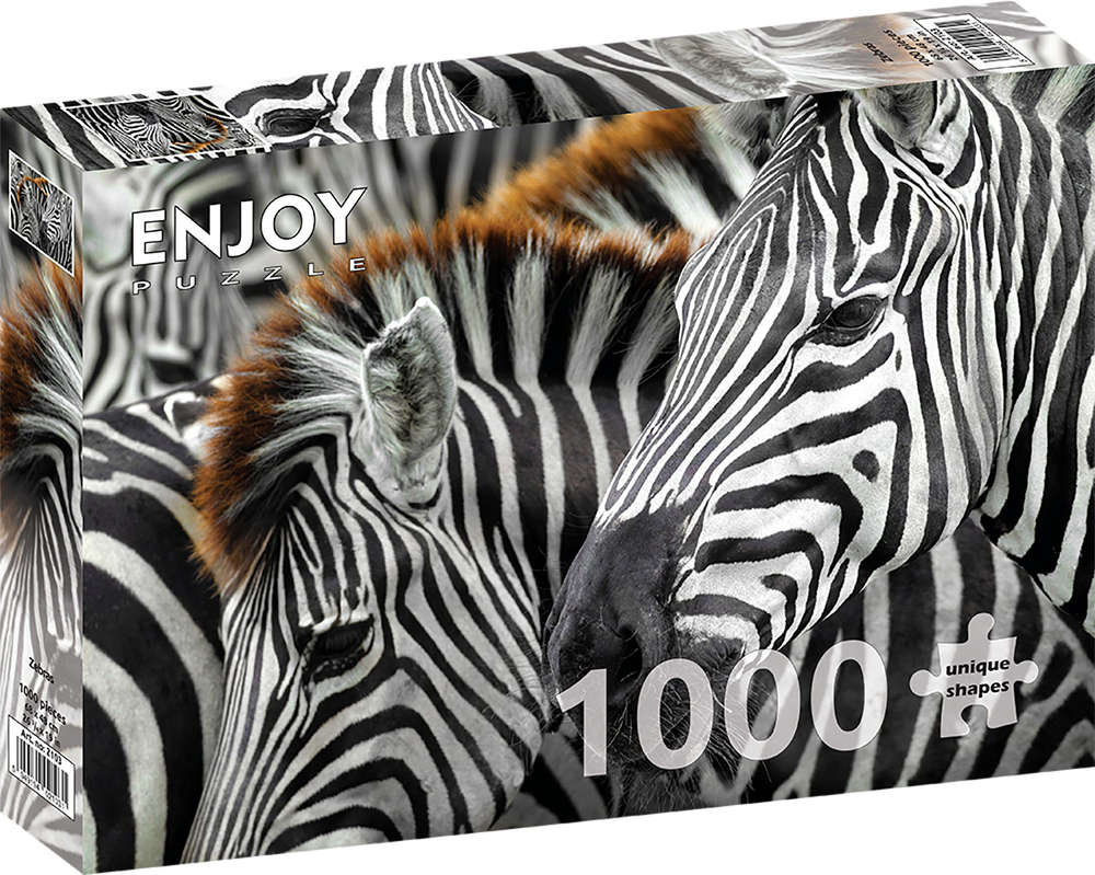 Enjoy Puzzle - Zebras - 1000 Teile Puzzle - Nur CHF 19.90! Jetzt kaufen auf fluxed.ch