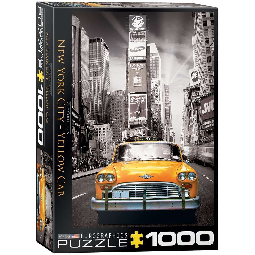 Eurographics - New York City - Yellow Cab - 1000 Teile Puzzle - Nur CHF 23.90! Jetzt kaufen auf fluxed.ch