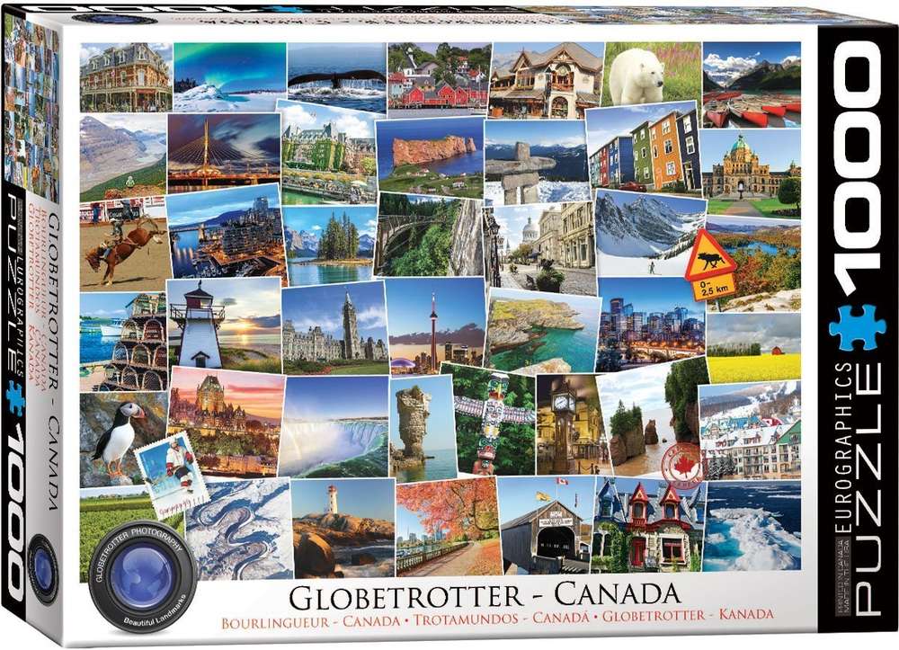 Eurographics - Globetrotter, Kanada - 1000 Teile Puzzle - Nur CHF 23.90! Jetzt kaufen auf fluxed.ch