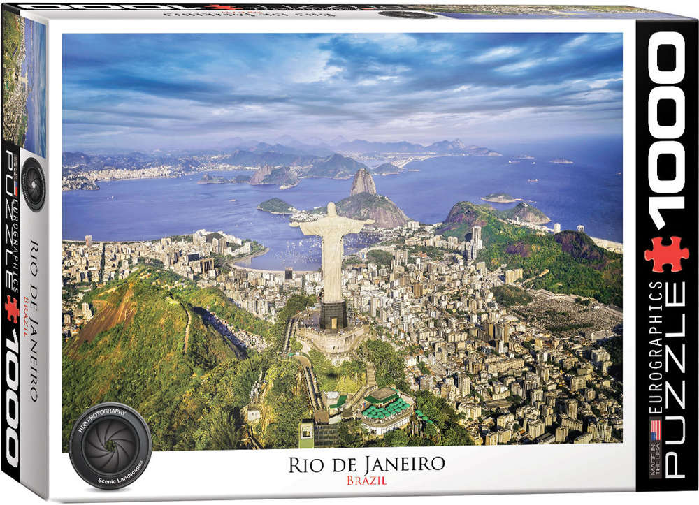 Eurographics - Rio de Janeiro, Brasilien - 1000 Teile Puzzle - Nur CHF 16.75! Jetzt kaufen auf fluxed.ch