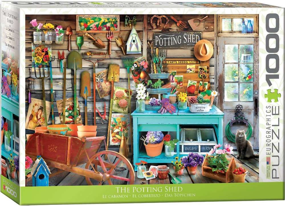 Eurographics - The Potting Shed - 1000 Teile Puzzle - Nur CHF 23.90! Jetzt kaufen auf fluxed.ch