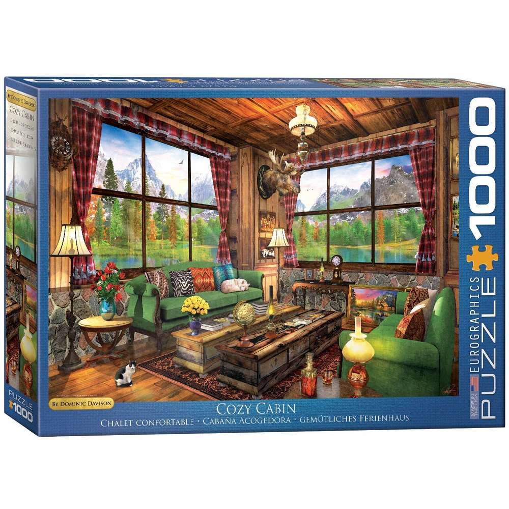 Eurographics - Cozy Cabin - 1000 Teile Puzzle - Nur CHF 23.90! Jetzt kaufen auf fluxed.ch