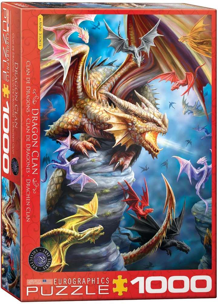 Eurographics - Drachen Clan - 1000 Teile Puzzle - Nur CHF 23.90! Jetzt kaufen auf fluxed.ch