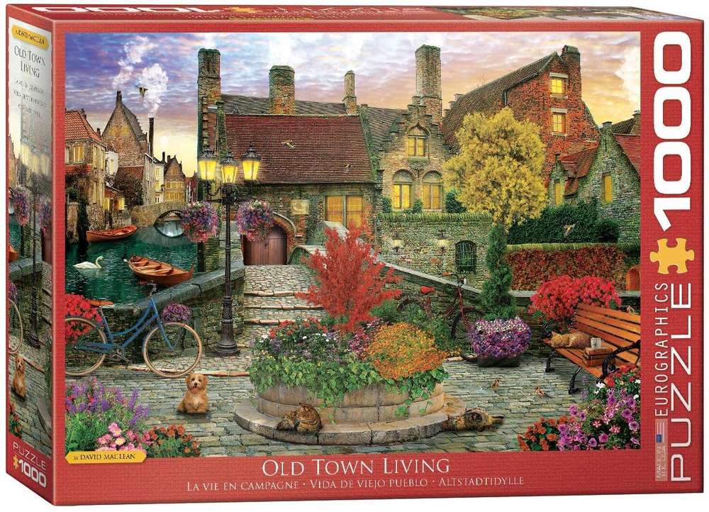 Eurographics - Old Town Living - 1000 Teile Puzzle - Nur CHF 23.90! Jetzt kaufen auf fluxed.ch