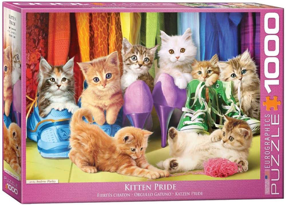 Eurographics - Kitten Pride - 1000 Teile Puzzle - Nur CHF 23.90! Jetzt kaufen auf fluxed.ch