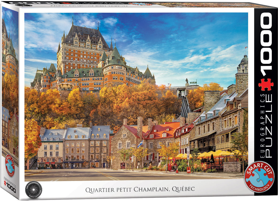 Eurographics - Quartier Petit Champlain, Quebec - 1000 Teile Puzz - Nur CHF 23.90! Jetzt kaufen auf fluxed.ch