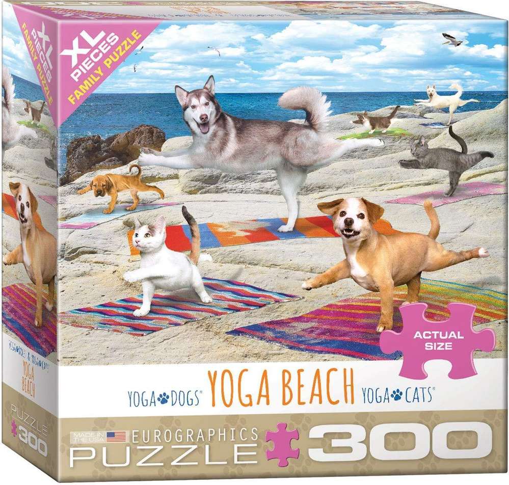 Eurographics - Yoga Beach - 300 XL-Teile Puzzle - Nur CHF 10.45! Jetzt kaufen auf fluxed.ch