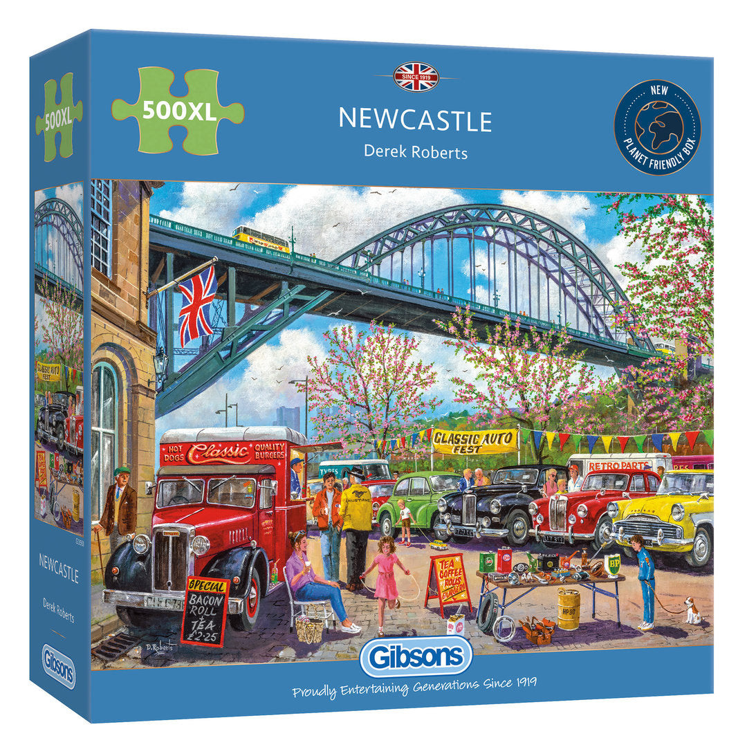 Gibsons - Newcastle - 500 XL-Teile Puzzle - Nur CHF 23.90! Jetzt kaufen auf fluxed.ch