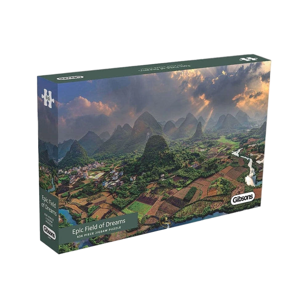 Gibsons - Epic Field of Dreams - 636 Teile Panorama Puzzle - Nur CHF 19.90! Jetzt kaufen auf fluxed.ch