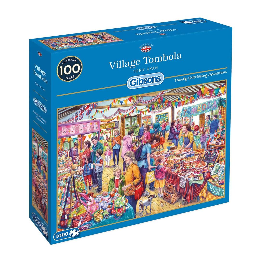 Gibsons - Village Tombola - 1000 Teile Puzzle - Nur CHF 22.90! Jetzt kaufen auf fluxed.ch