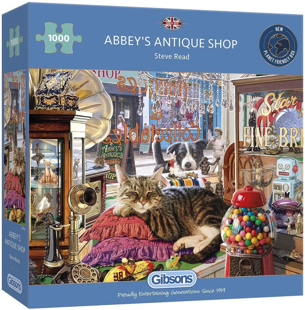 Gibsons - Abbey`s Antique Shop - 1000 Teile Puzzle - Nur CHF 22.90! Jetzt kaufen auf fluxed.ch