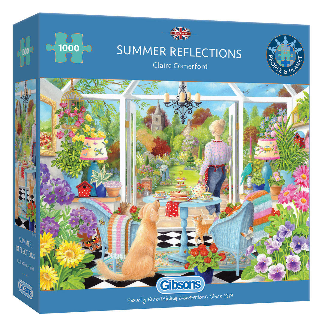 Gibsons - Summer Reflections - 1000 Teile Puzzle - Nur CHF 22.90! Jetzt kaufen auf fluxed.ch