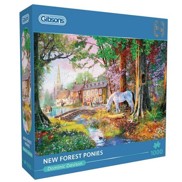 Gibsons - New Forest Ponies - 1000 Teile Puzzle - Nur CHF 22.90! Jetzt kaufen auf fluxed.ch