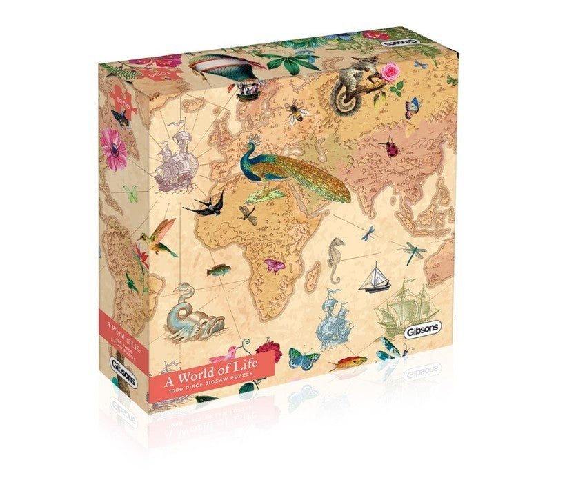 Gibsons - A World of Life - 1000 Teile Puzzle - Nur CHF 22.90! Jetzt kaufen auf fluxed.ch