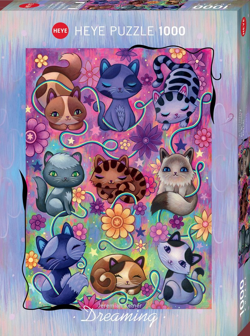 Heye - Kitty Cats - 1000 Teile Puzzle - Nur CHF 24.90! Jetzt kaufen auf fluxed.ch